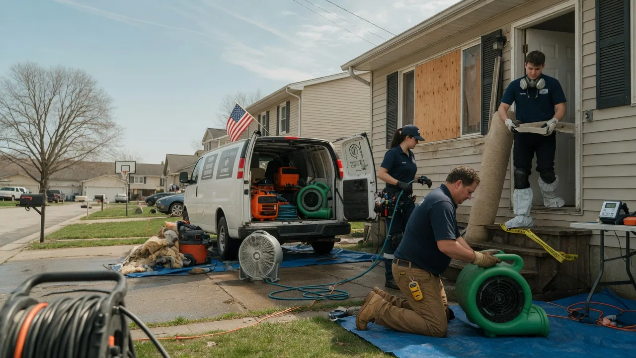 Water Damage Restoration in Benzonia, MI near me